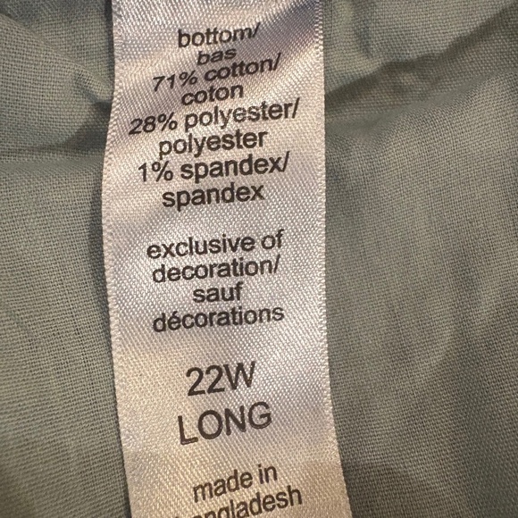 NWT Maurices Bootcut Denim Flex Mid Rise Cotton Blend Jeans; Size 22W Long - Picture 13 of 15